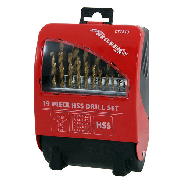 CT1813 - 19pc HSS Drill Set