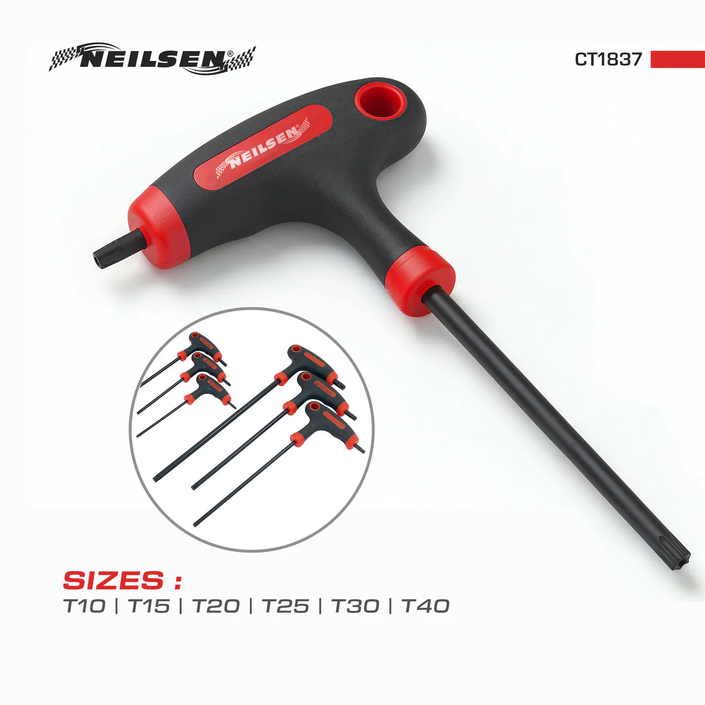 CT1837 - 6pc Star Key Set