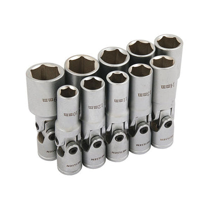 CT2108 - 10pc 3/8in DR Universal Joint Deep Socket Set