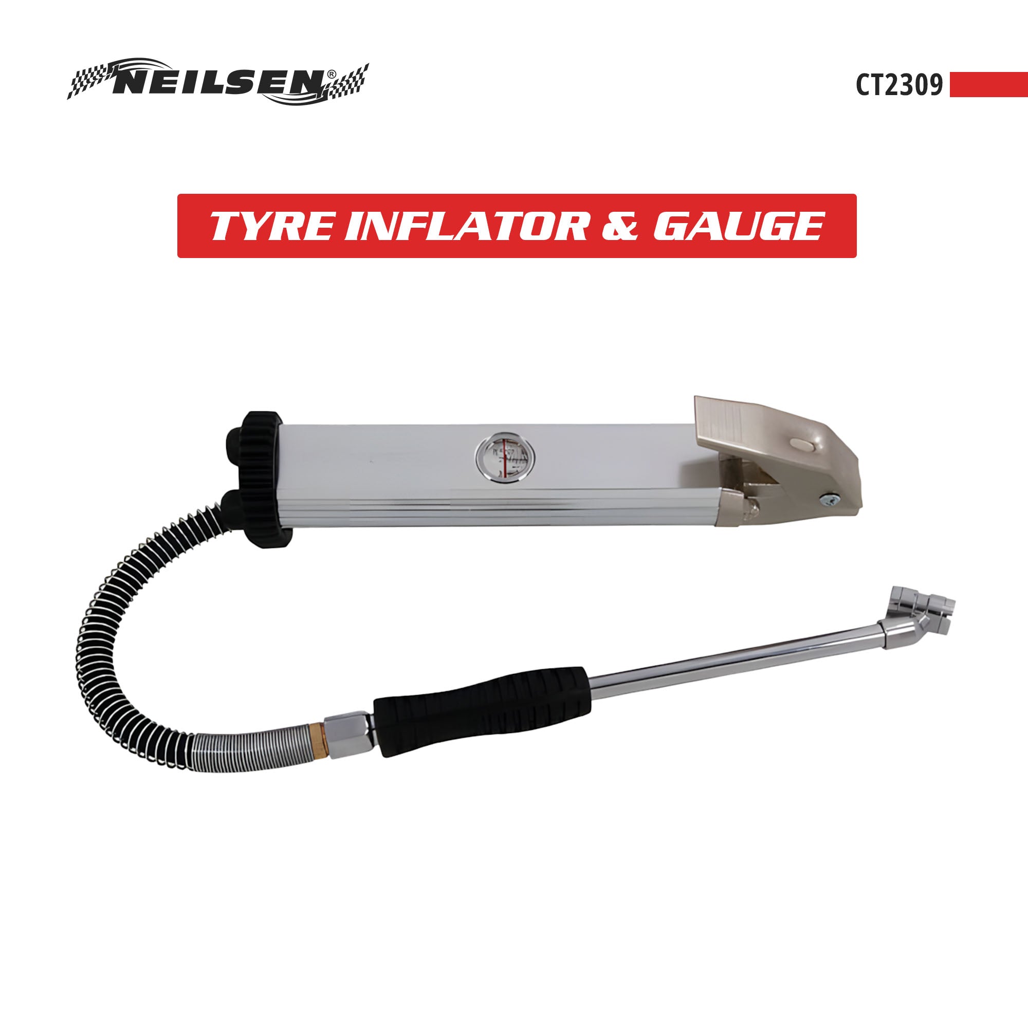 CT2309 - Tyre Inflator & Gauge