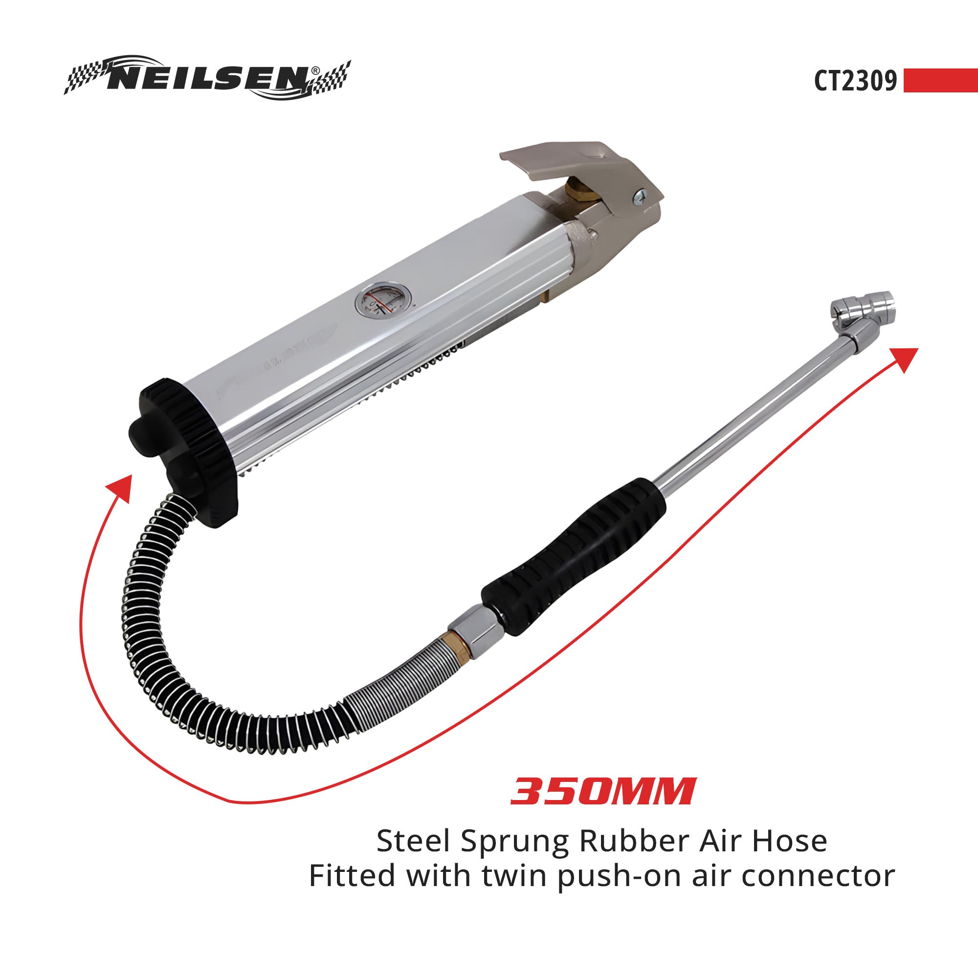 CT2309 - Tyre Inflator & Gauge