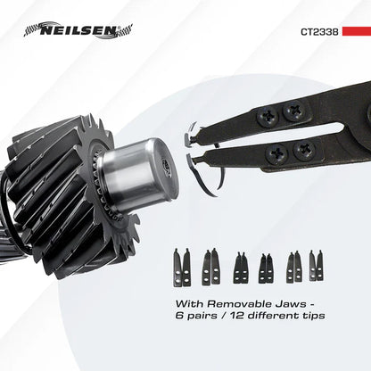 CT2338 - 2pc Circlip Pliers