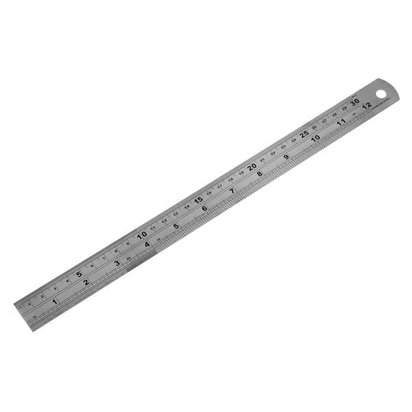 CT2436 - 12in Stainless Steel Ruler