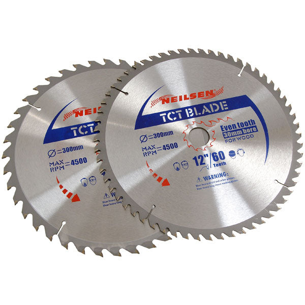 CT2522 - 2pc 300mm TCT Circular Saw Blades