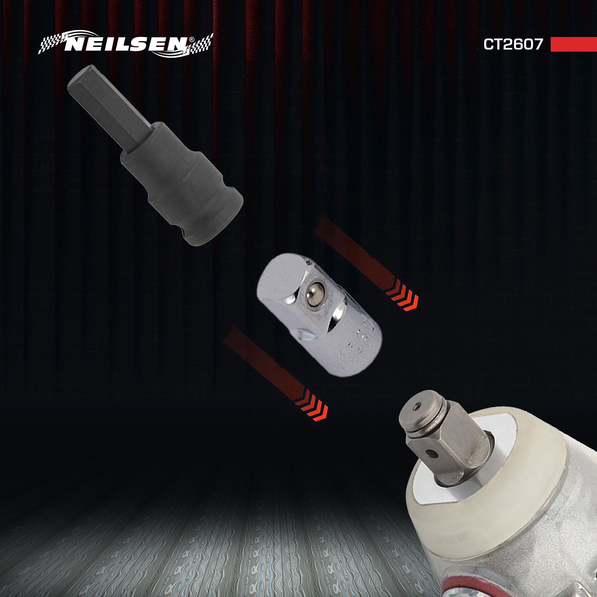 CT2607 - 4pc Impact Adaptor Set