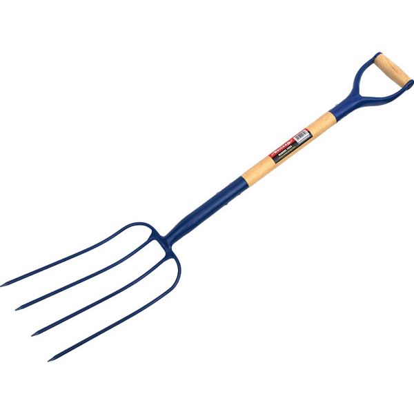 CT2640 - Manure Fork 4 Prong With Wooden Handle