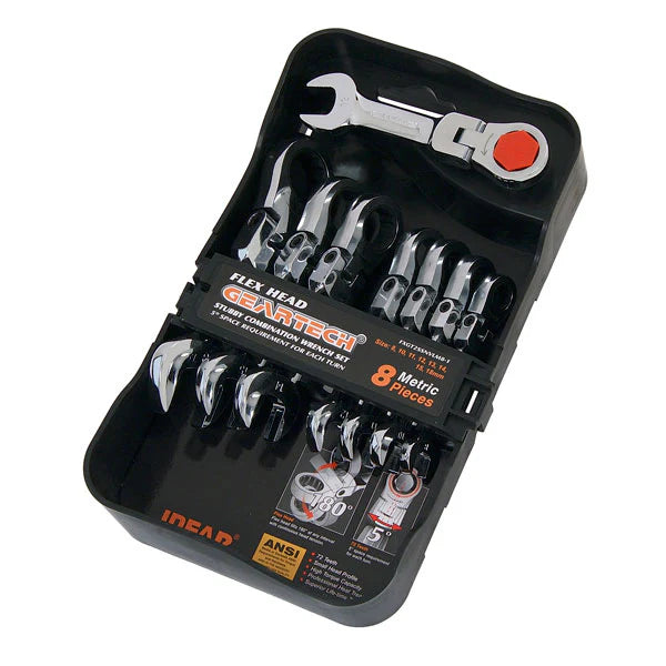 CT2773 - 8pc Stubby Ratchet Spanner Set