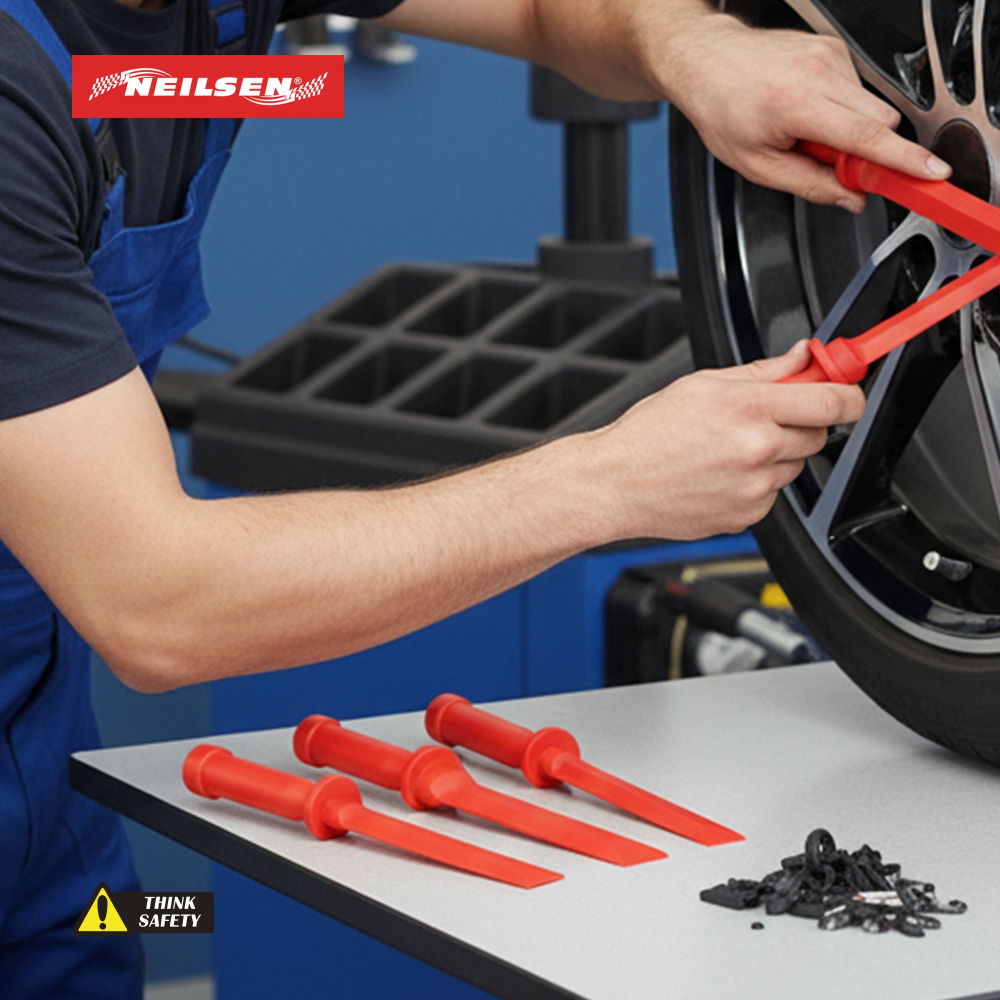 CT2798 - 4pc Plastic Scraper Set