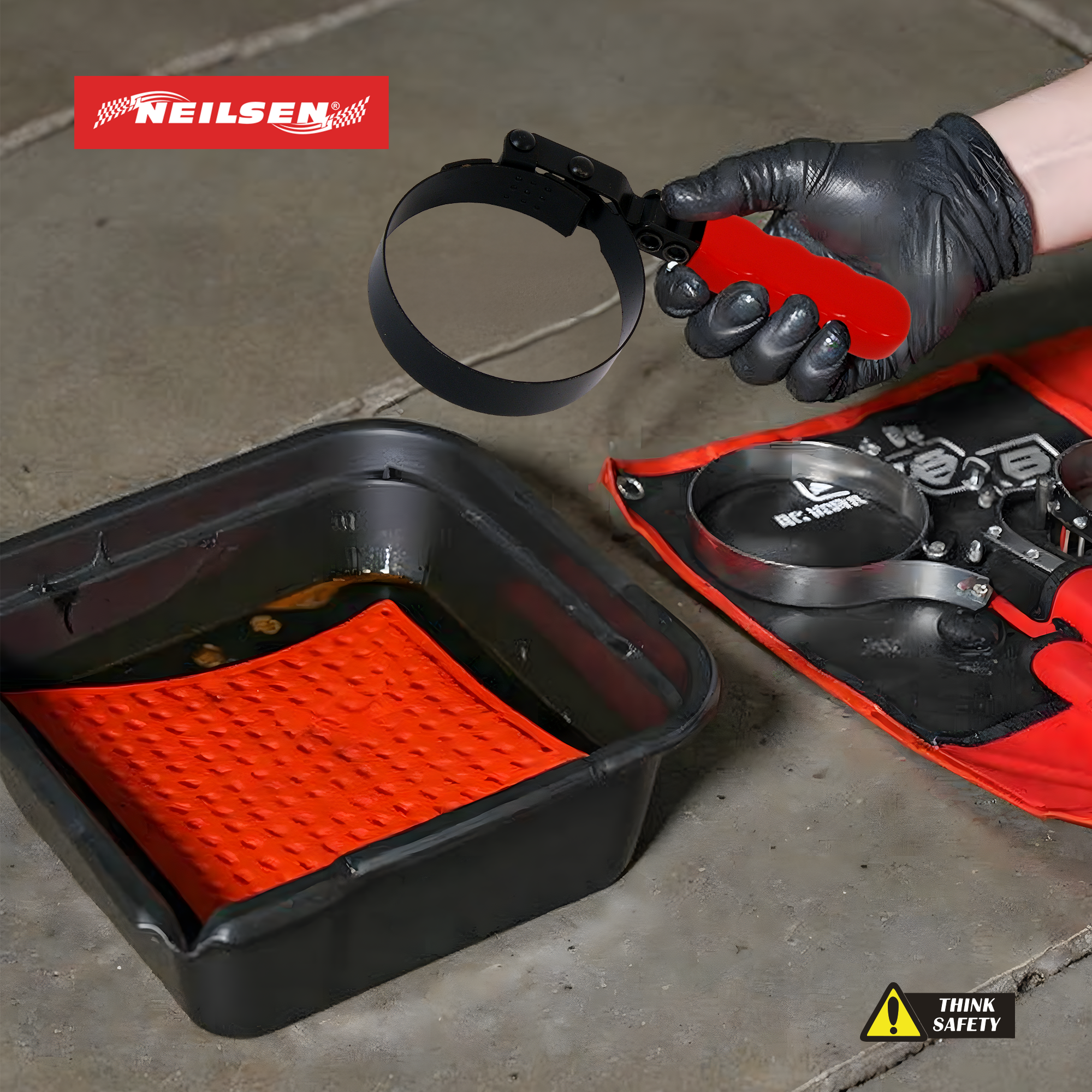 CT3020 - Oil Filter Wrench with Swivel Band