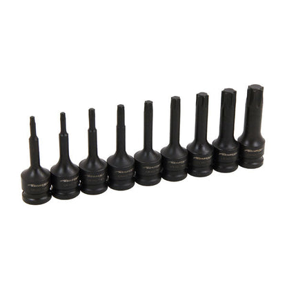 CT3533 - 9pc 1/2in DR Impact Star Bit Set