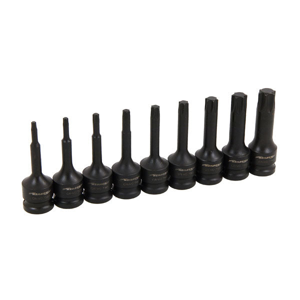 CT3533 - 9pc 1/2in DR Impact Star Bit Set