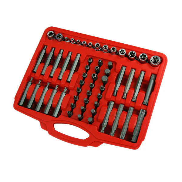 CT3534 - 56pc Hex, Ribe, Spline & Star Bit Set