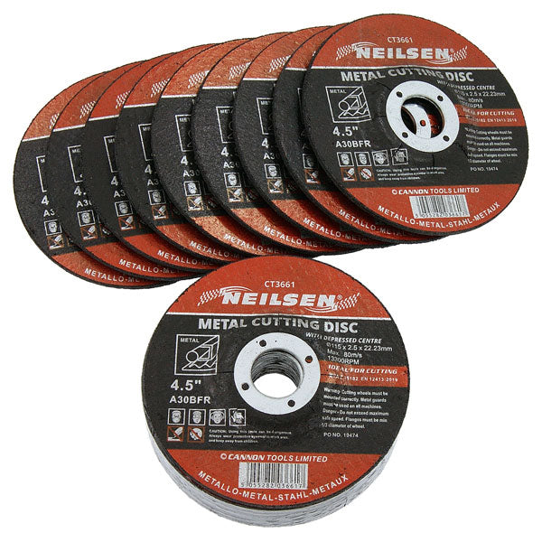 CT3661 - 115mm Metal Cutting Discs 20pc