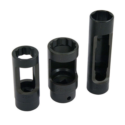 CT3685 - 3pc Diesel Oxygen Sensor Socket Set