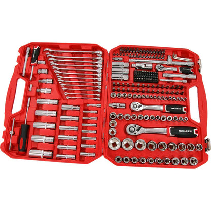 CT3748 - 219pc 1/4in, 3/8in & 1/2in DR Socket Set