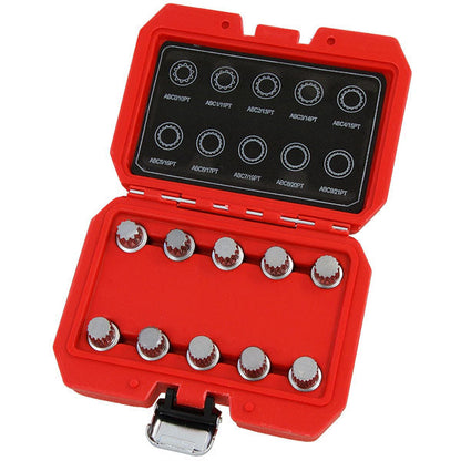 CT3986 - 10pc Locking Wheel Nut Key Set - VW