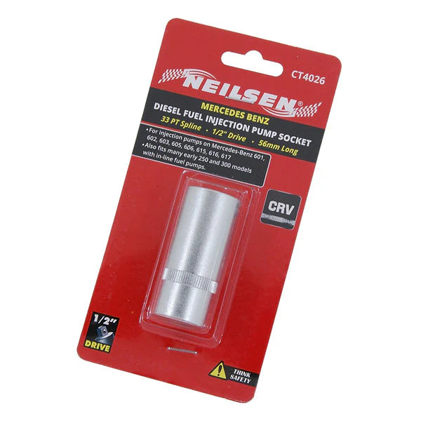 CT4026 - 1/2in Dr Mercedes Diesel Fuel Injector Pump Socket