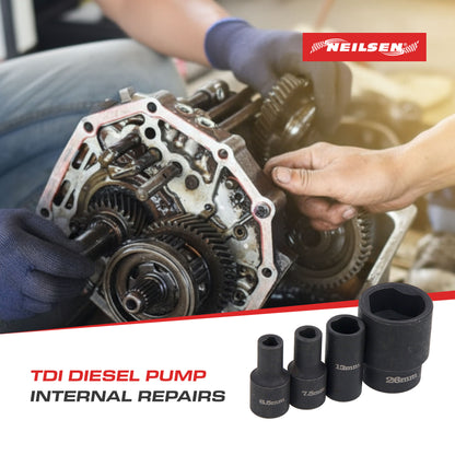 CT4027 - 4pc Fuel Pump Socket Set