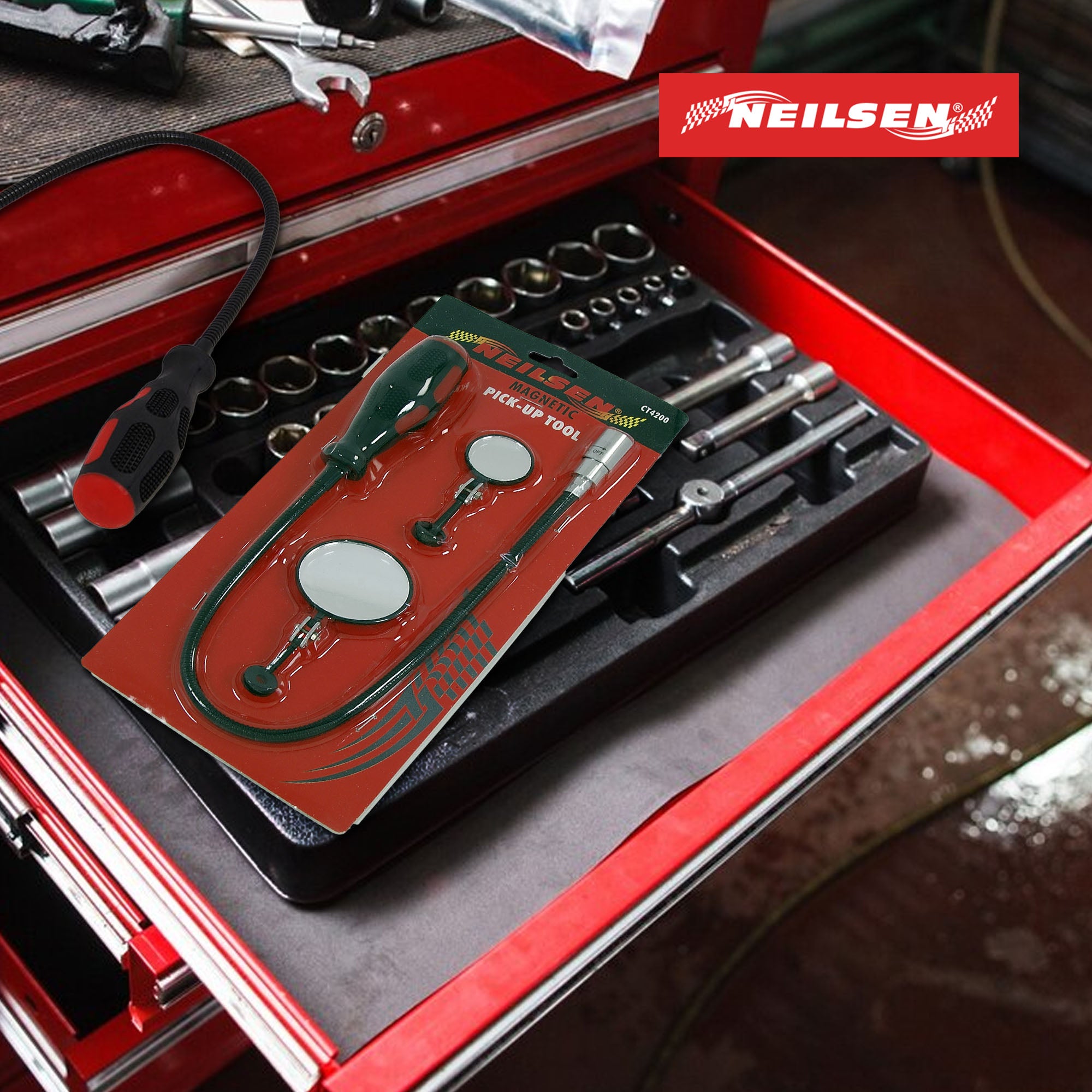 CT4200 - 3pc Magnetic Pick Up & Mirror Set