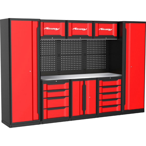 CT4345 - Garage Storage System - Red & Black