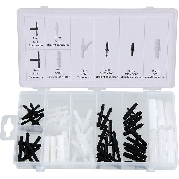 CT4366 - Vacuum Hose Connector Set 65pc- Assorted