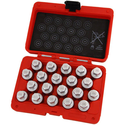 CT4765 - 20pc Locking Wheel Nut Key Set - Vauxhall / Opel - A
