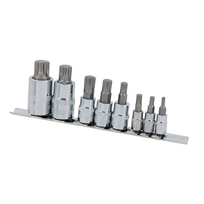 CT4803 - 8pc 1/4in & 3/8in Spline Bit Set