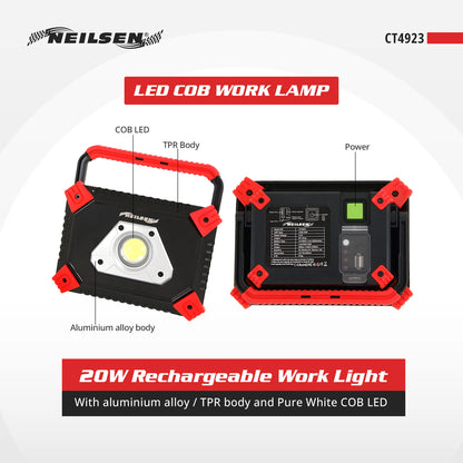 CT4923 - LED COB Work Lamp with USB