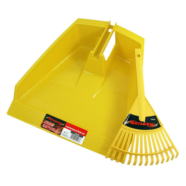 CT5293 - Leaf Rake & Dust Pan Set