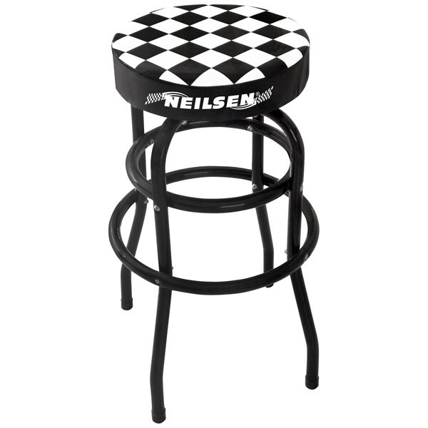 CT5334 - Swivel Bar Stool Checkerboard Pattern