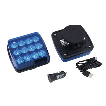 CT5451 - Magnetic Blue Rechargeable Warning Lights