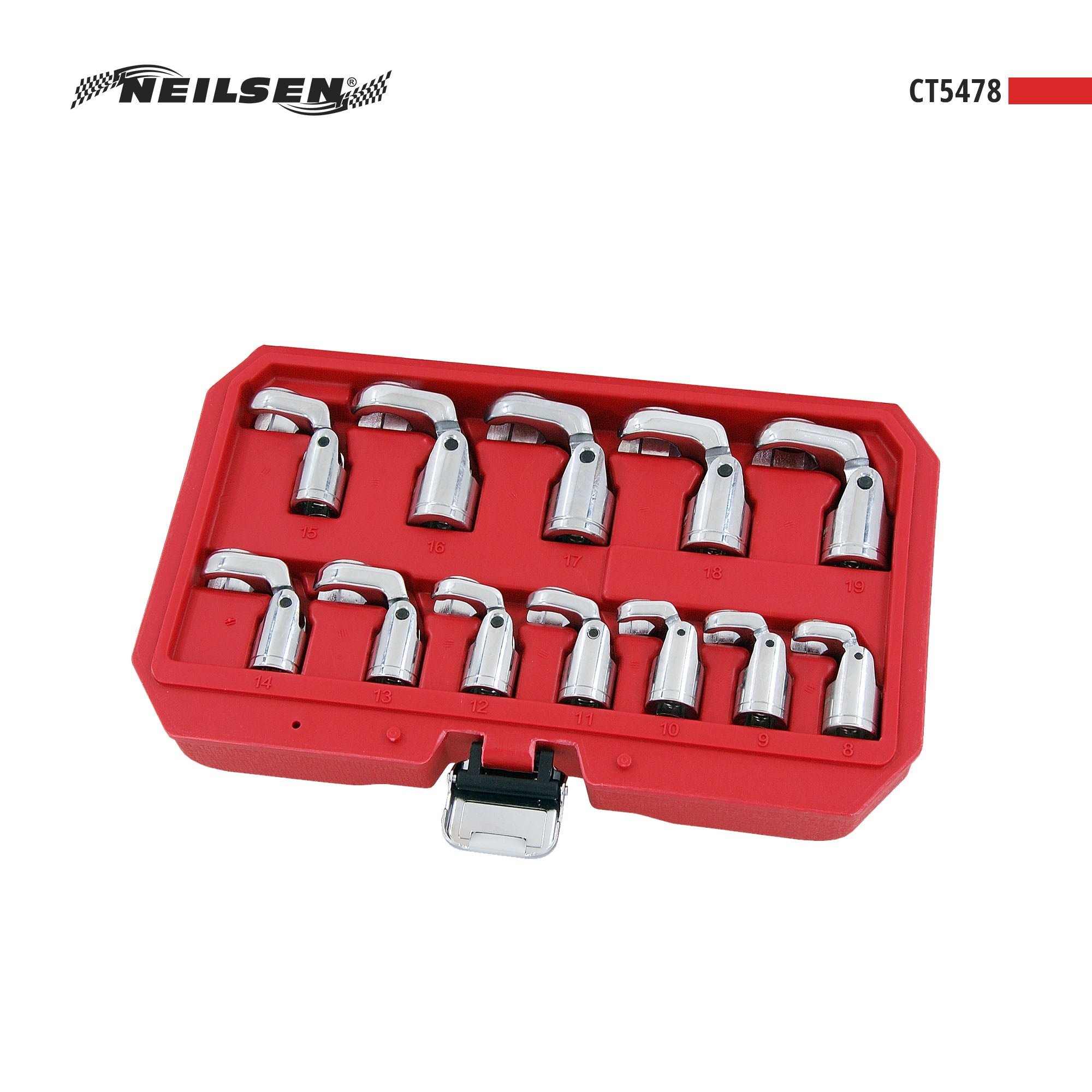 CT5478 - 12pc 3/8in DR Crowfoot Wrench Set