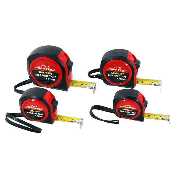 CT5638 - 4pc Tape Measure Set