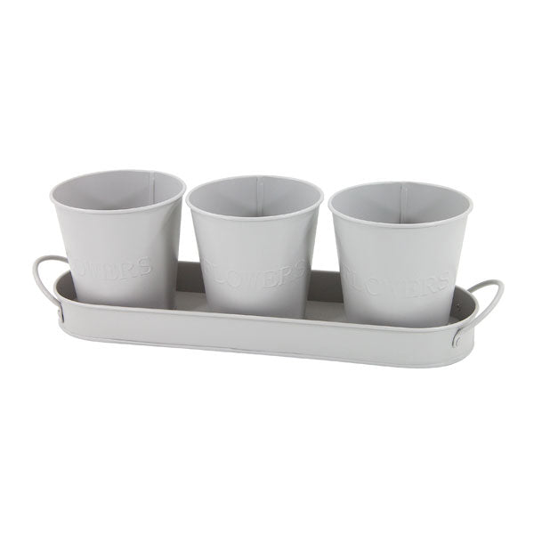 CT5702 - 3pc + Tray Herb Pot