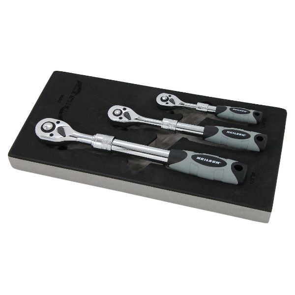 CT5796 - 3pc Extending Ratchet Set