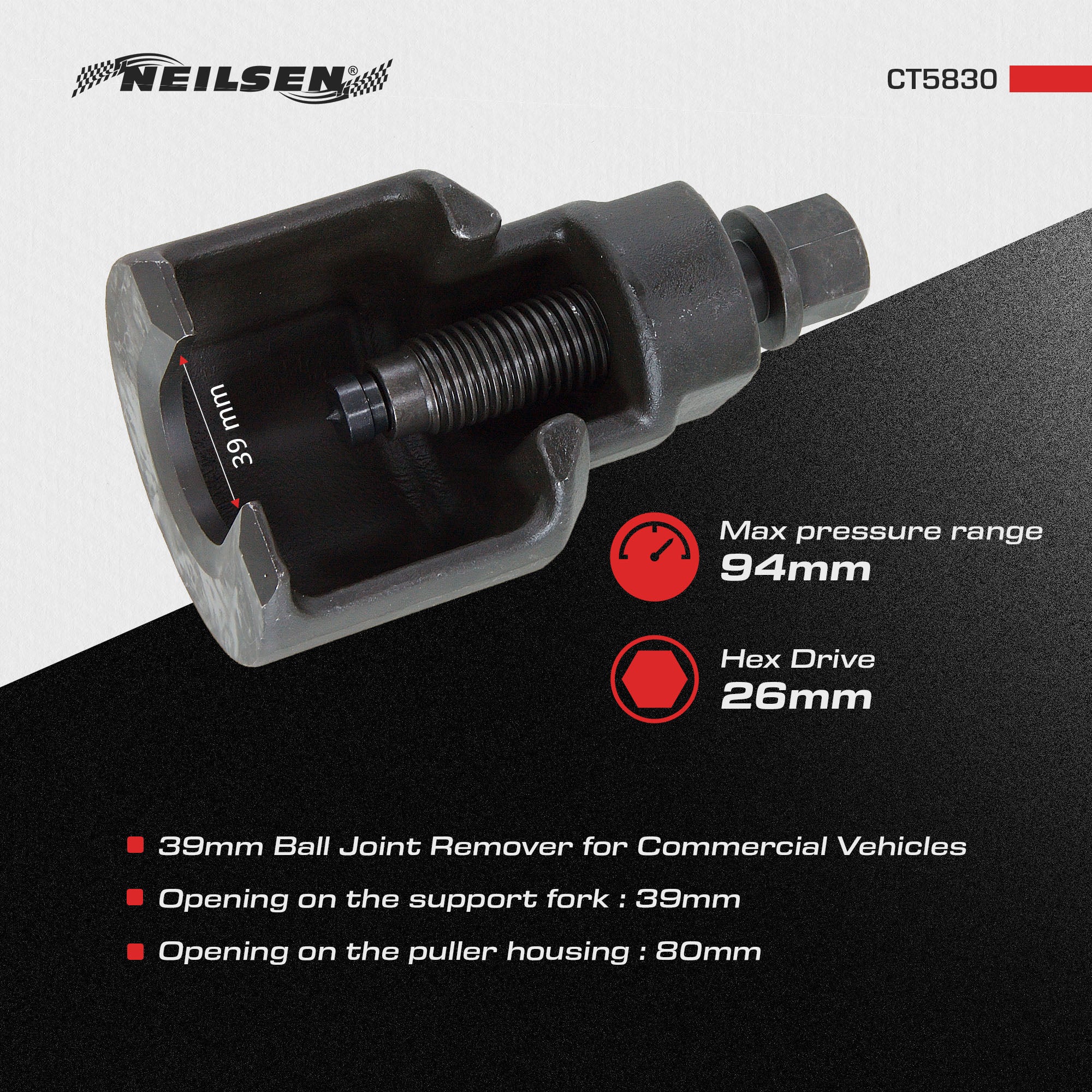 CT5830 - Ball Joint Separator for Commercial Vehicles