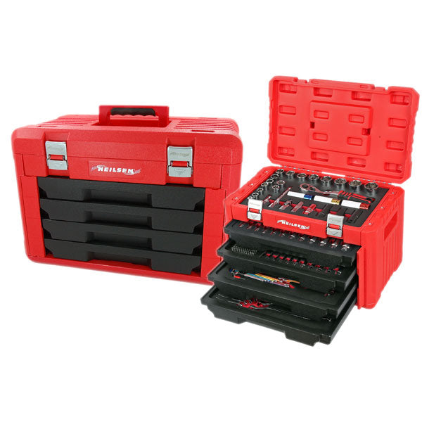 CT6000 - 236pc Socket And Wrench Set With 4 Drawer Tool Box