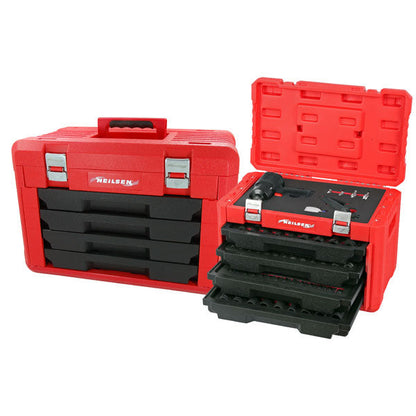 CT6001 - 145pc Impact Socket Set With 4 Drawer Tool Box