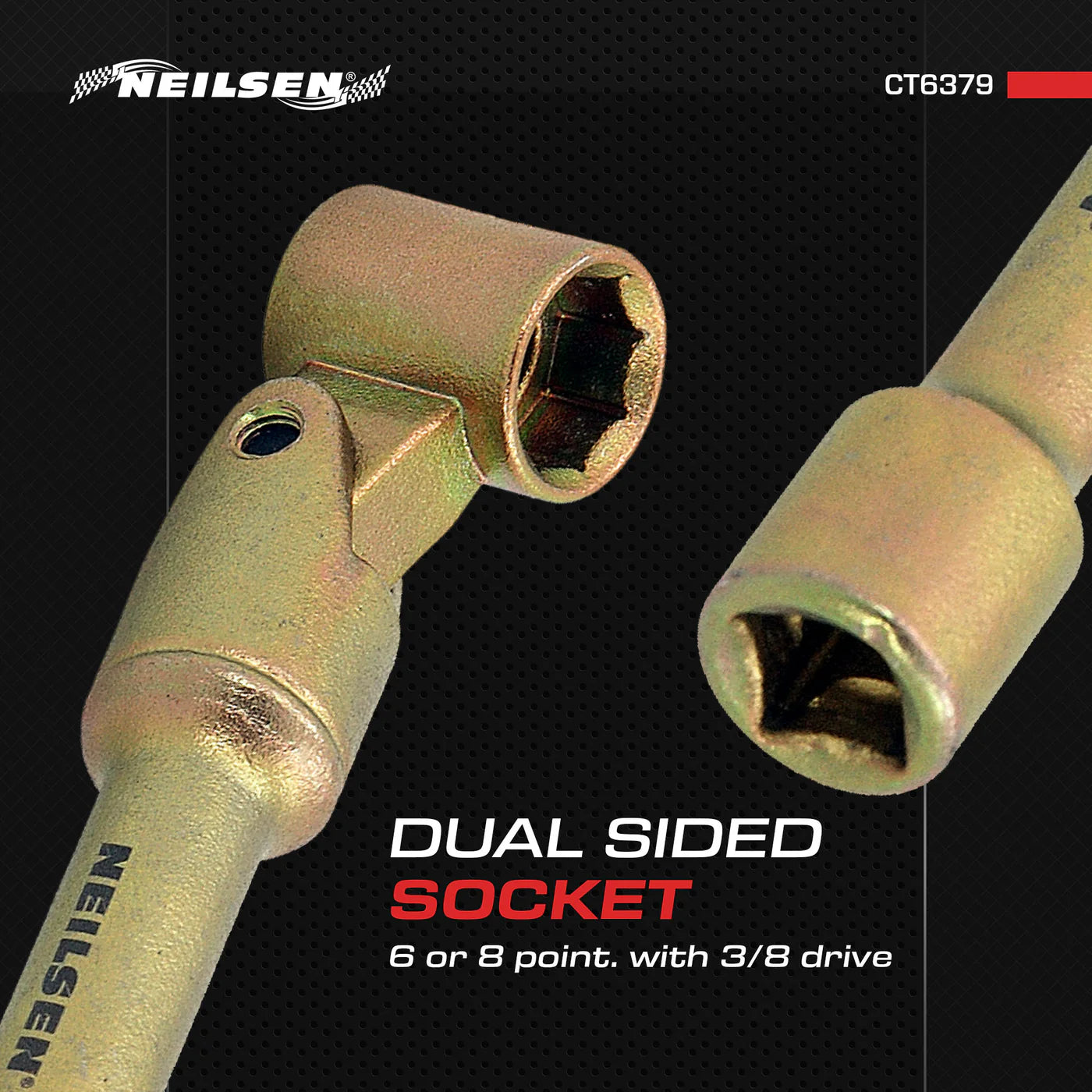 CT6379 -  Suspension Fixing Nut Top Mount Tool For VW Audi Seat Skoda VAG 13mm