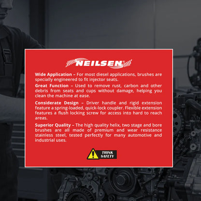 CT6416 - Injector Seat & Shaft Cleaning Kit