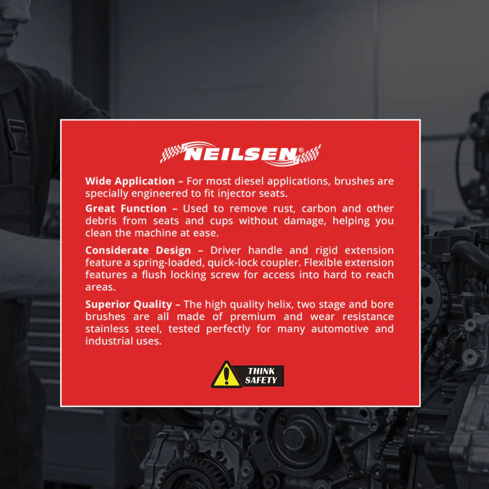 CT6416 - Injector Seat & Shaft Cleaning Kit