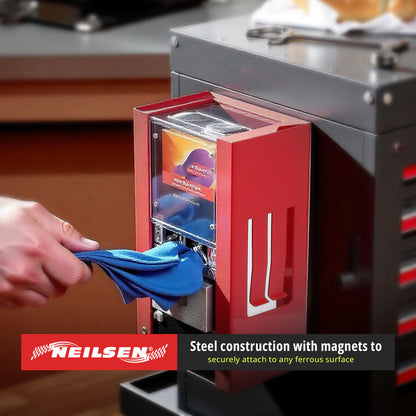 CT6617 - Magnetic Holder For Glove / Tissue Box Red