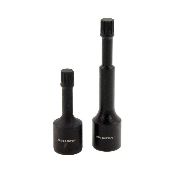 CT6628 - Impact Bit Socket Set for Spline (Xzn) Screws, 2 Pcs 1/2"