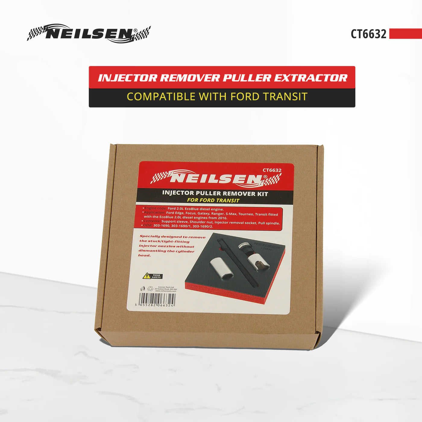 CT6632 - Injector Remover Puller Extractor For Ford Transit