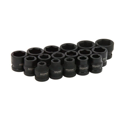 CT6682 - 17pc Low Profile Impact Socket Set 1/2inch Dr 8-24mm