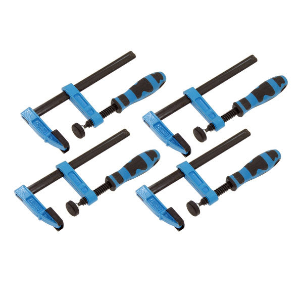 CT6805 -  4pc F-Clamp Set Size: 150 x 50mm