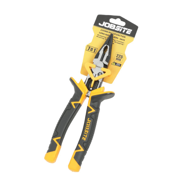 CT6845 - Multifunctional Long Needle Nose Plier  Wire Stripper /  Crimper / Cutter 225mm