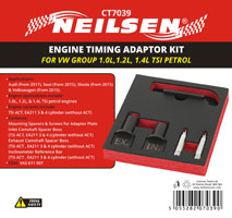 CT7039 - Engine Timing Adaptor Kit for VW Group 1.0L,1.2L, 1.4L TSi Petrol