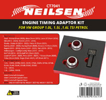 CT7041 - Engine Timing Adaptor Kit for VW Group 1.0L, 1.5L ,1.6L TSi Petrol