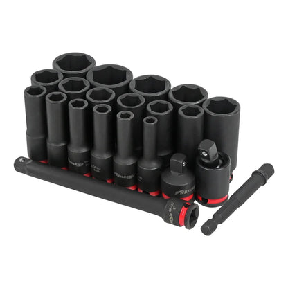 CT7109 - 21pc Deep Impact Socket Set 3/8"DR